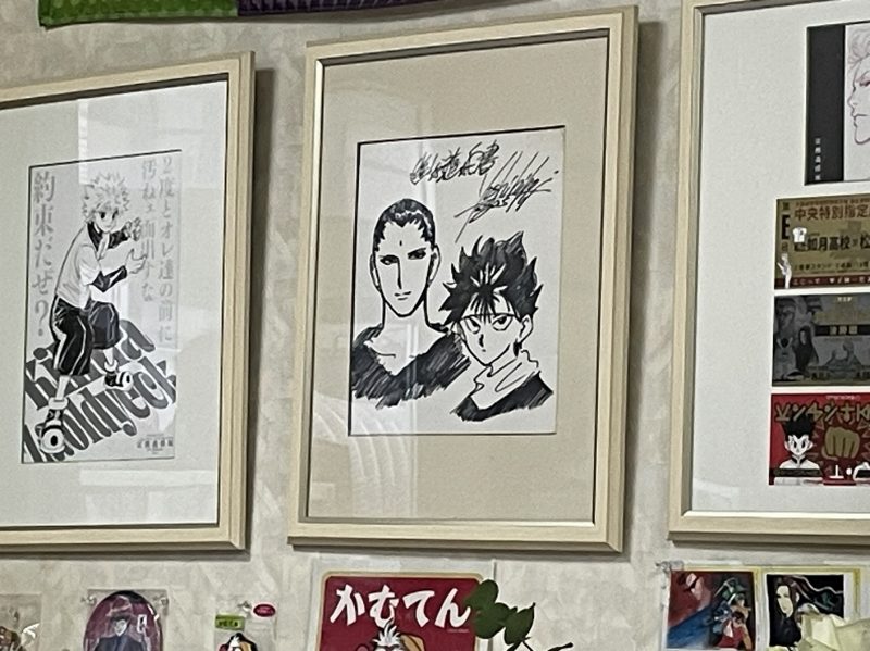 一葉本店内に掲載されているイラスト