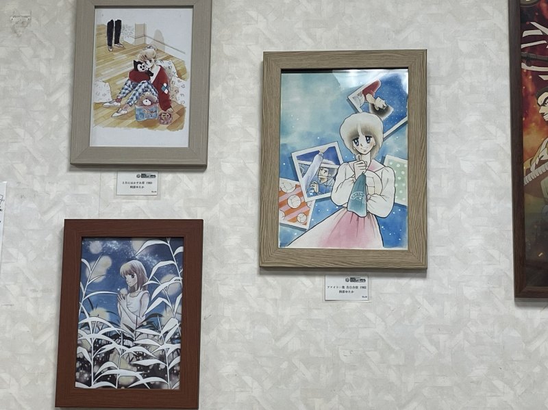 一葉本店内に掲載されている阿部ゆたか先生のイラスト